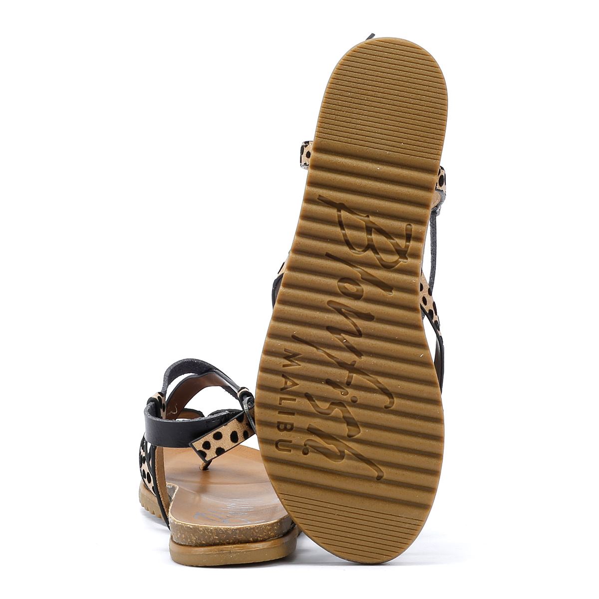 Blowfish Malibu Mirenda Damen Leoparden Sandalen