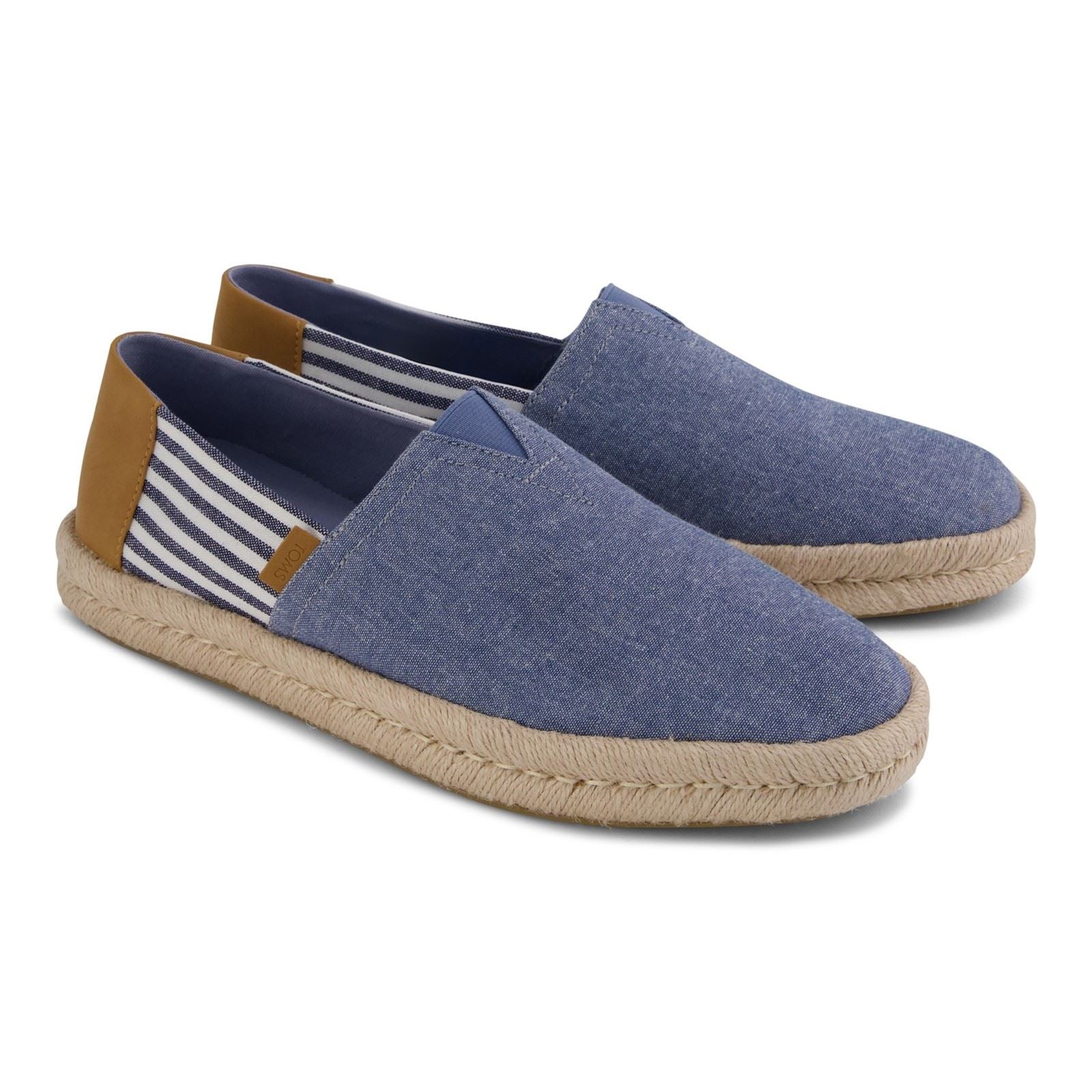 TOMS Alpargata Rope 2.0 Textil Herren Navy Espadrilles