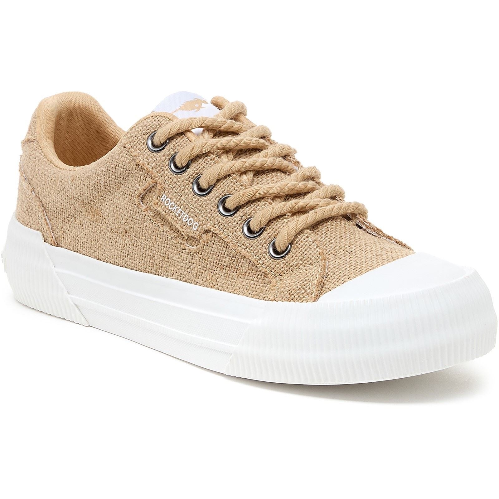 Rocket Dog Cheery Heidi Damen Sneakers Aus Dunkler Naturbaumwolle