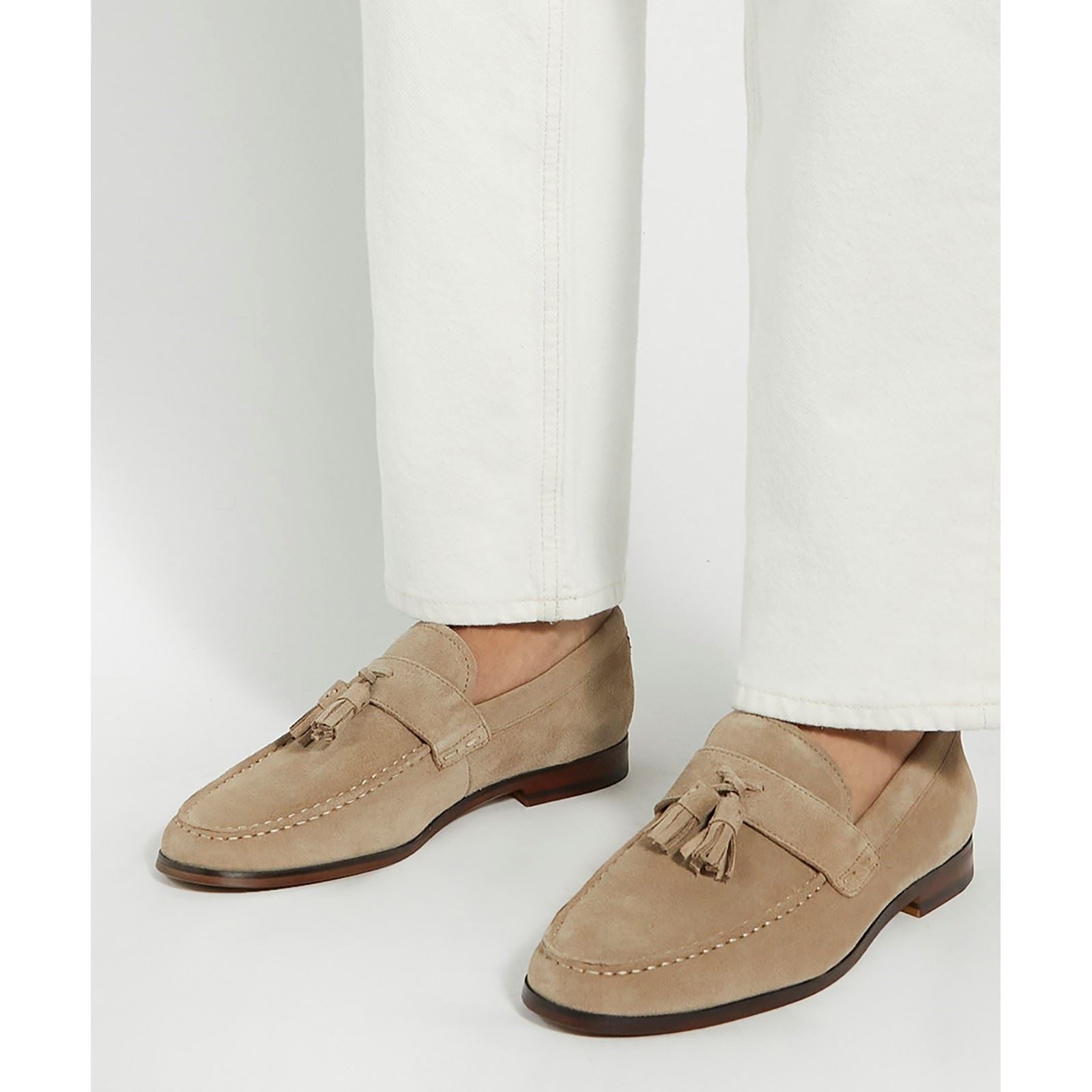 Dune Blaikes Wildleder Herren Sandalen Slipper