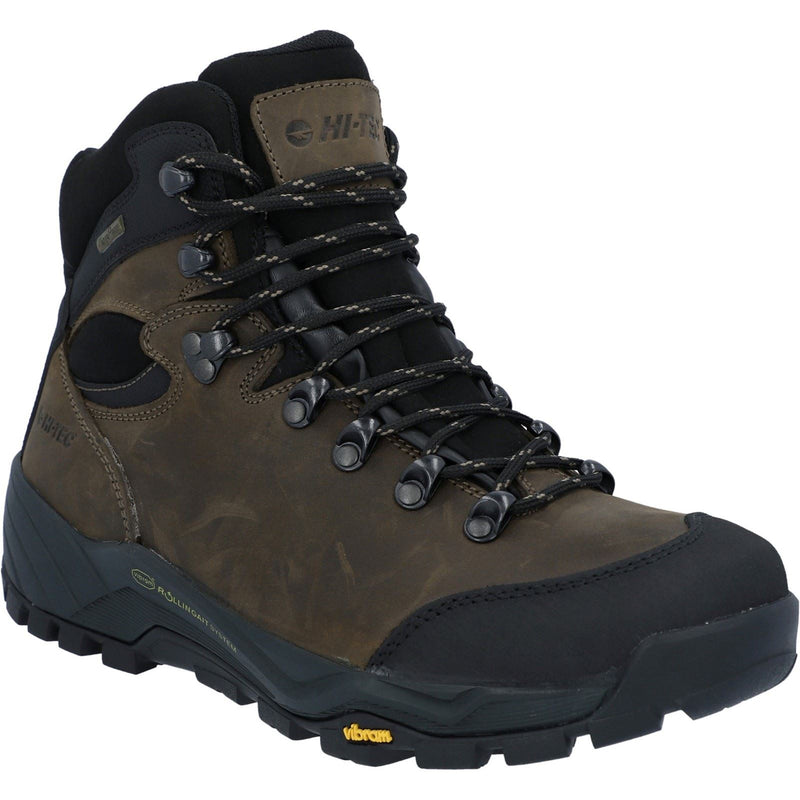 Hi-Tec Altitude Pro RGS Herren Wanderstiefel Aus Dunkler Schokoladenleder