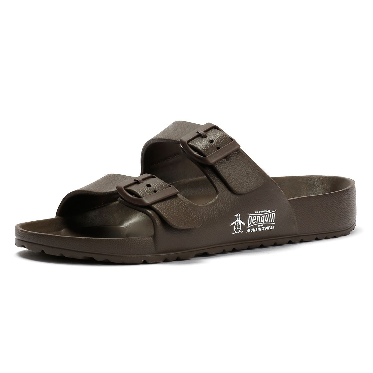 Penguin Eden Herren Braune Sandalen