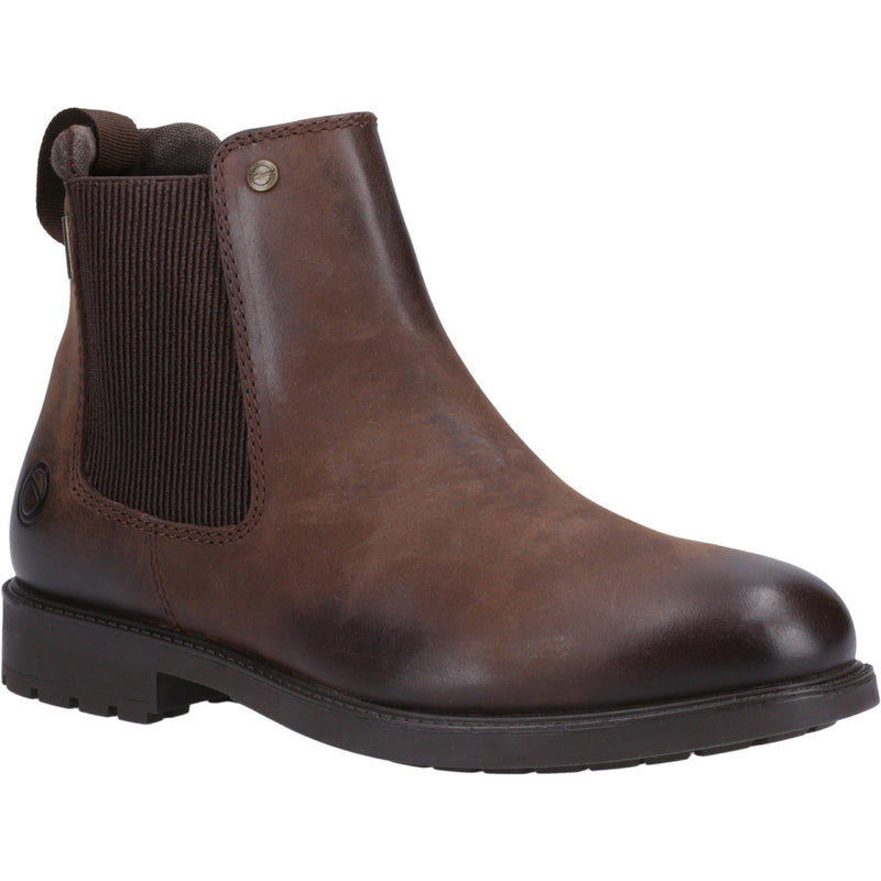 Cotswold Gretton Leder Herren Stiefel Braun