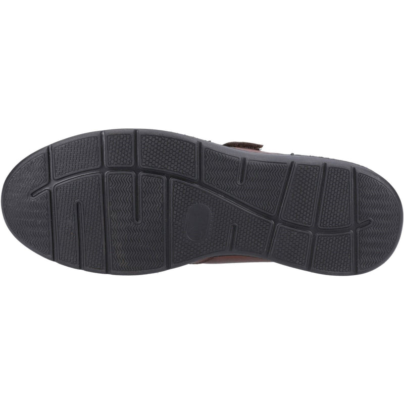 Hush Puppies Magnus Leder Herren Braune Slipper
