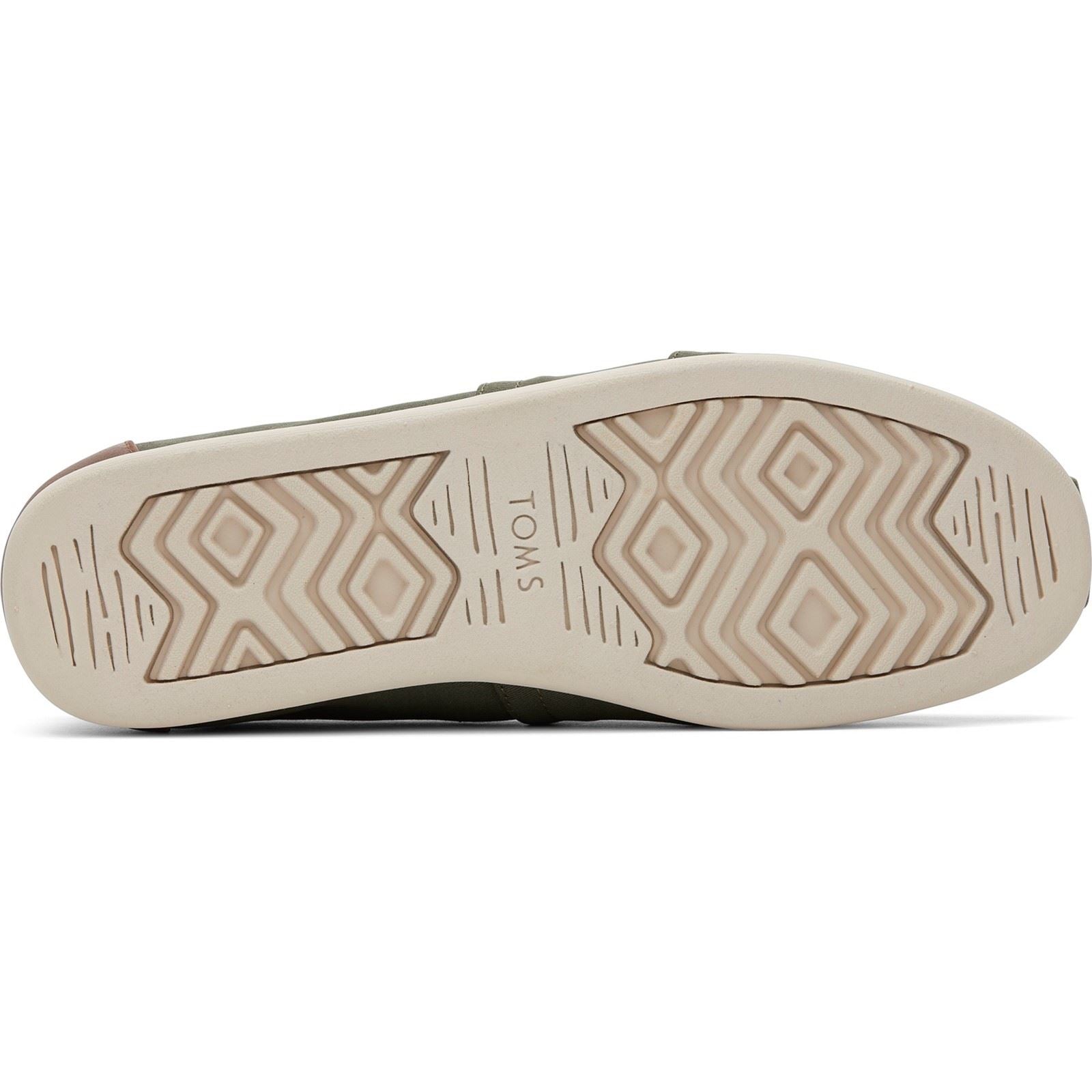 TOMS Alpargata Classic Herren Espadrilles Aus Dunklem Salbei In Baumwollmischung