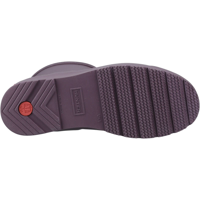 Hunter Play Short Gummistiefel Für Damen In Schwarz/Traube