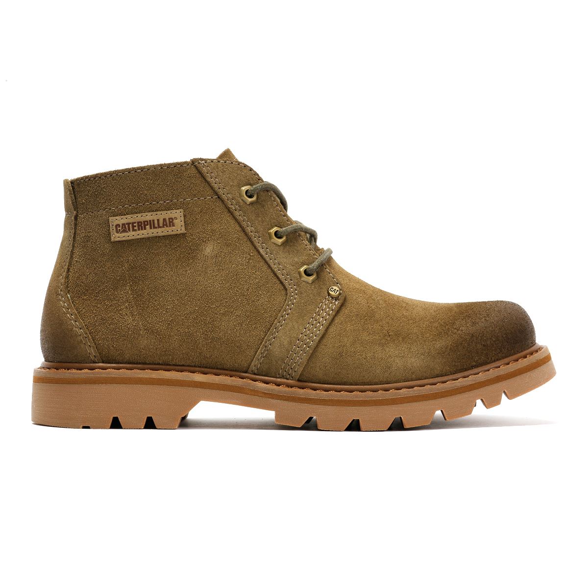 Caterpillar Grader Chukka Wildleder Herren Braune Stiefel