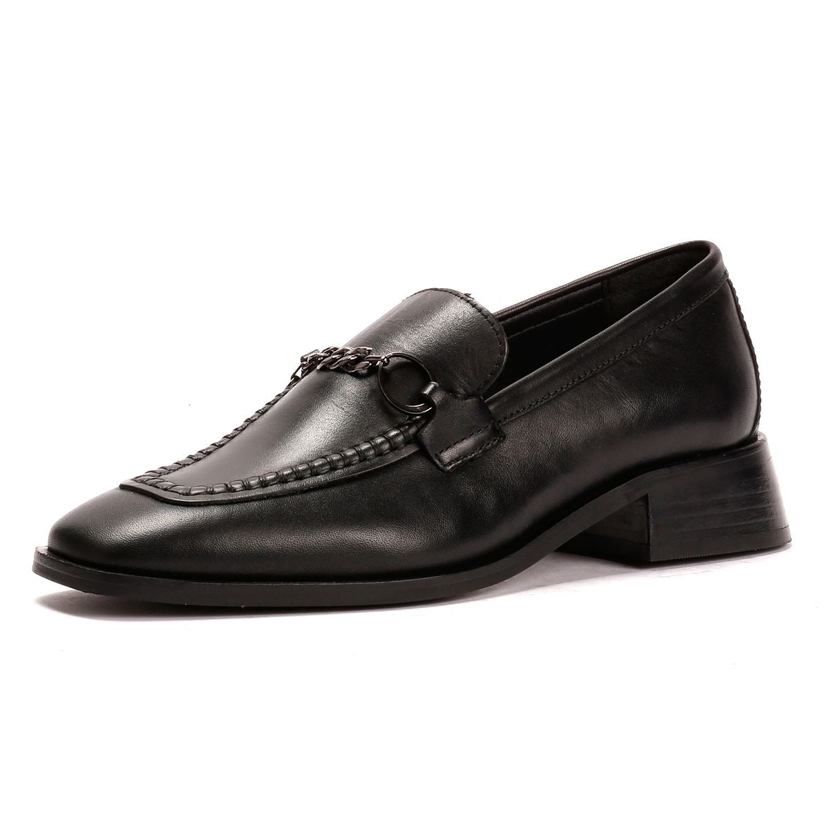Osprey London The Islington Leder Damen Schwarze Loafers