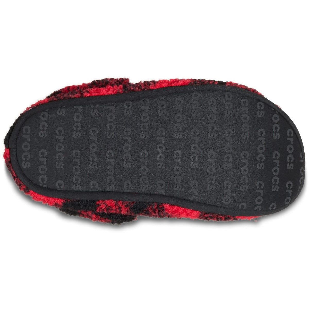 Crocs Classic Cozzzy Polyester Herren Varsity Rot/Schwarze Farbe Hausschuhe
