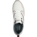 Skechers Uno - Retro One Herren-Sneaker Aus Weiß/Grauem Leder