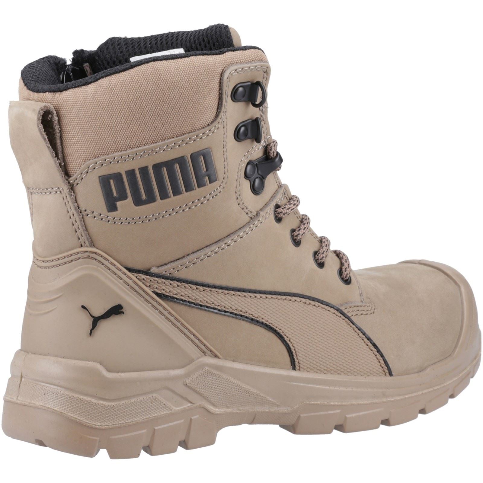 Puma Safety Eroberung Nubuck Stein Sicherheitsstiefel