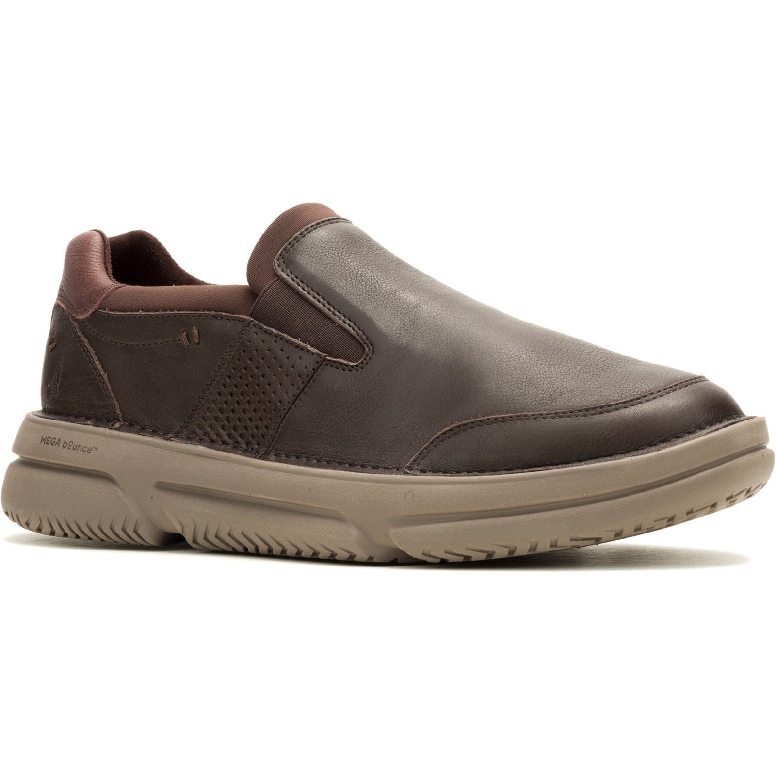 Hush Puppies Baylor Herren Slipper aus braunem Leder