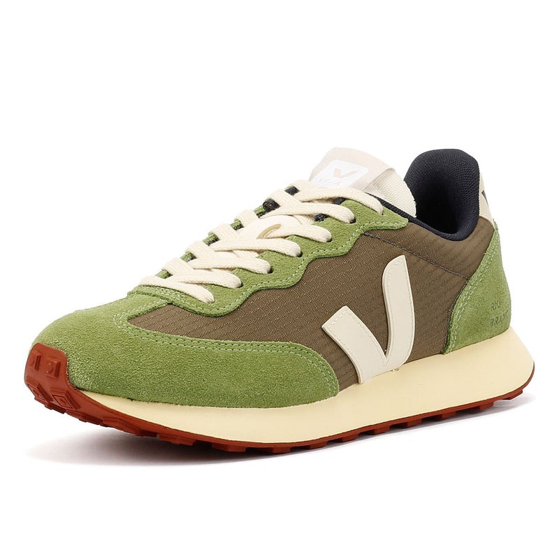 Veja Rio Branco Alveomesh Damen Grüne Turnschuhe