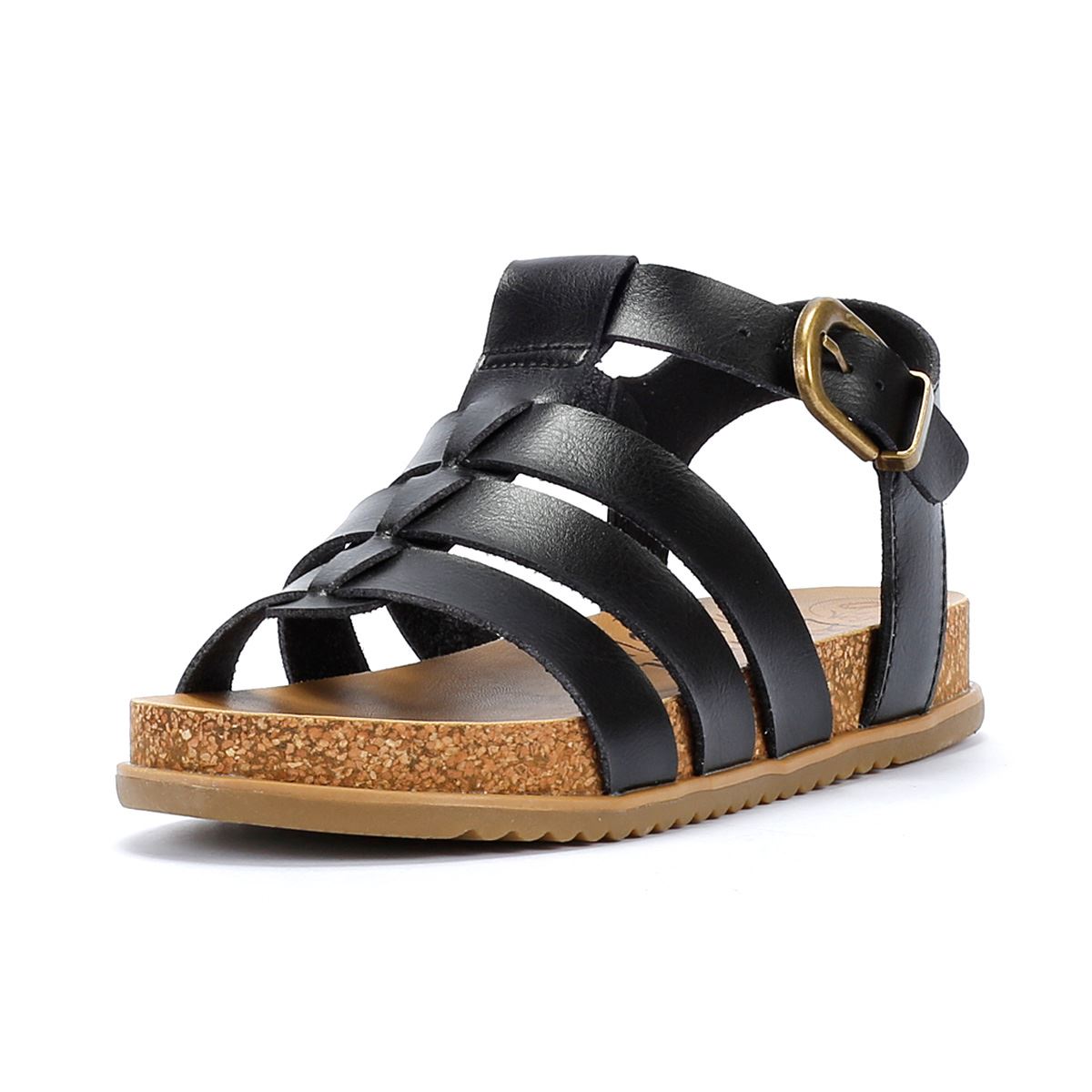 Blowfish Malibu Fillip Dyecut Damen Schwarze Sandalen