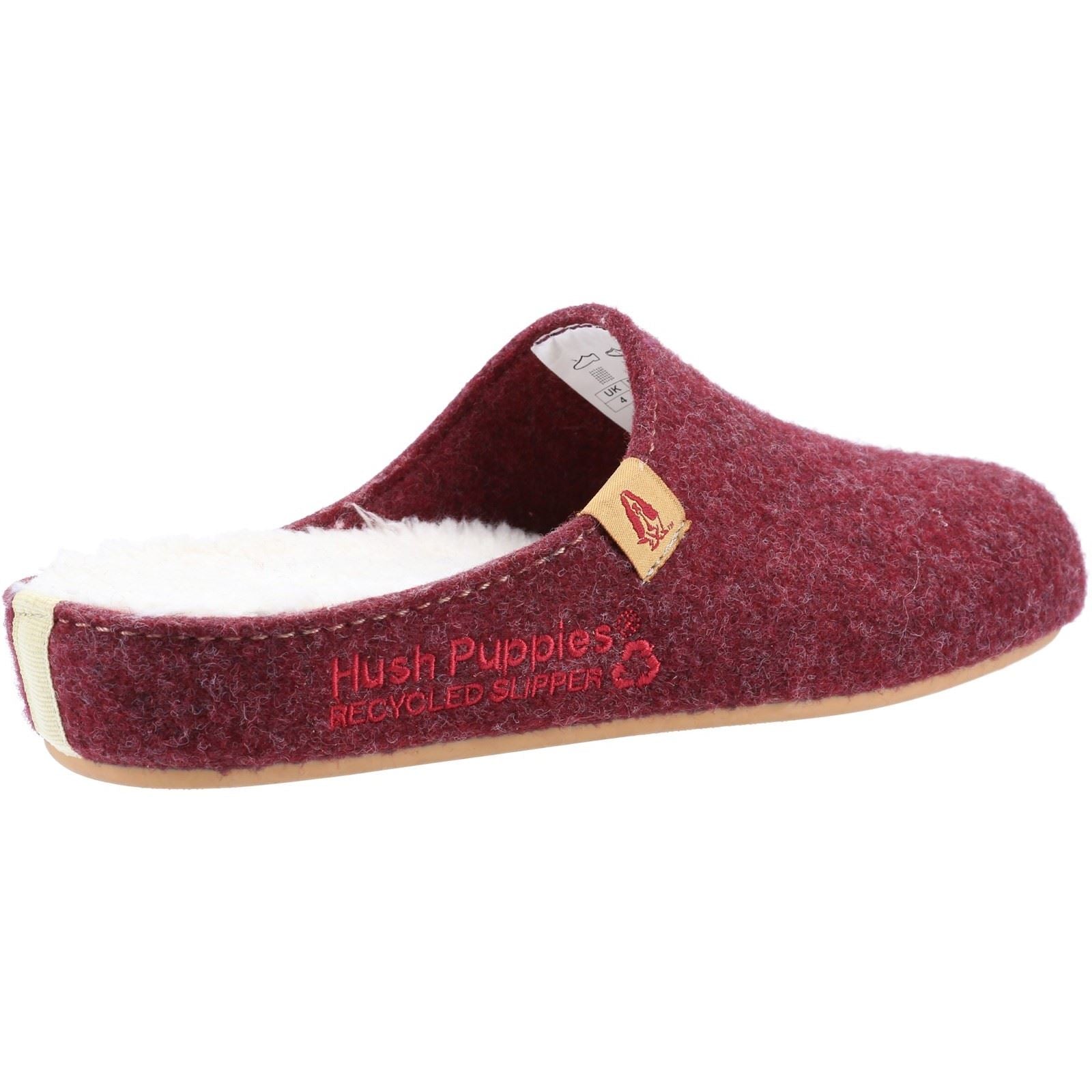 Hush Puppies The Good Damen Burgunder Hausschuhe