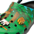 Crocs Minecraft Classic Grüne Sandalen