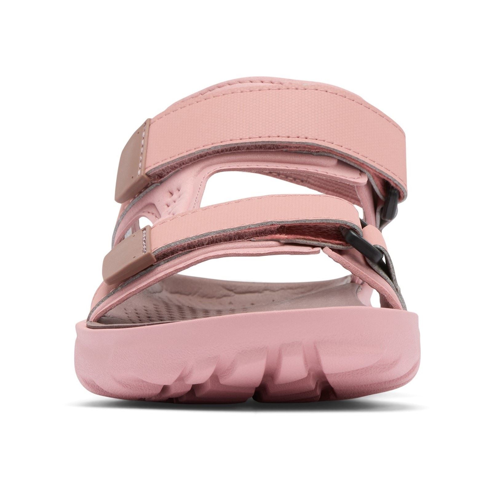 Columbia Peakfreak Roam Sandal Polyester Damen Radiergummi Rosa/Mocha Sandalen