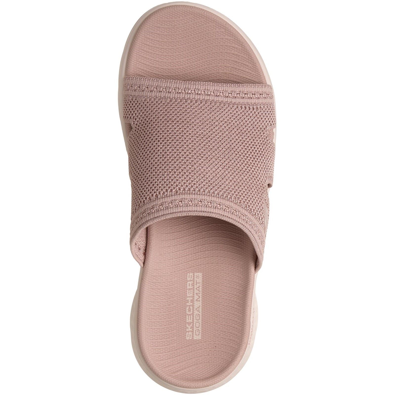 Skechers Go Walk Flex Polyester Damen Blush Sandalen
