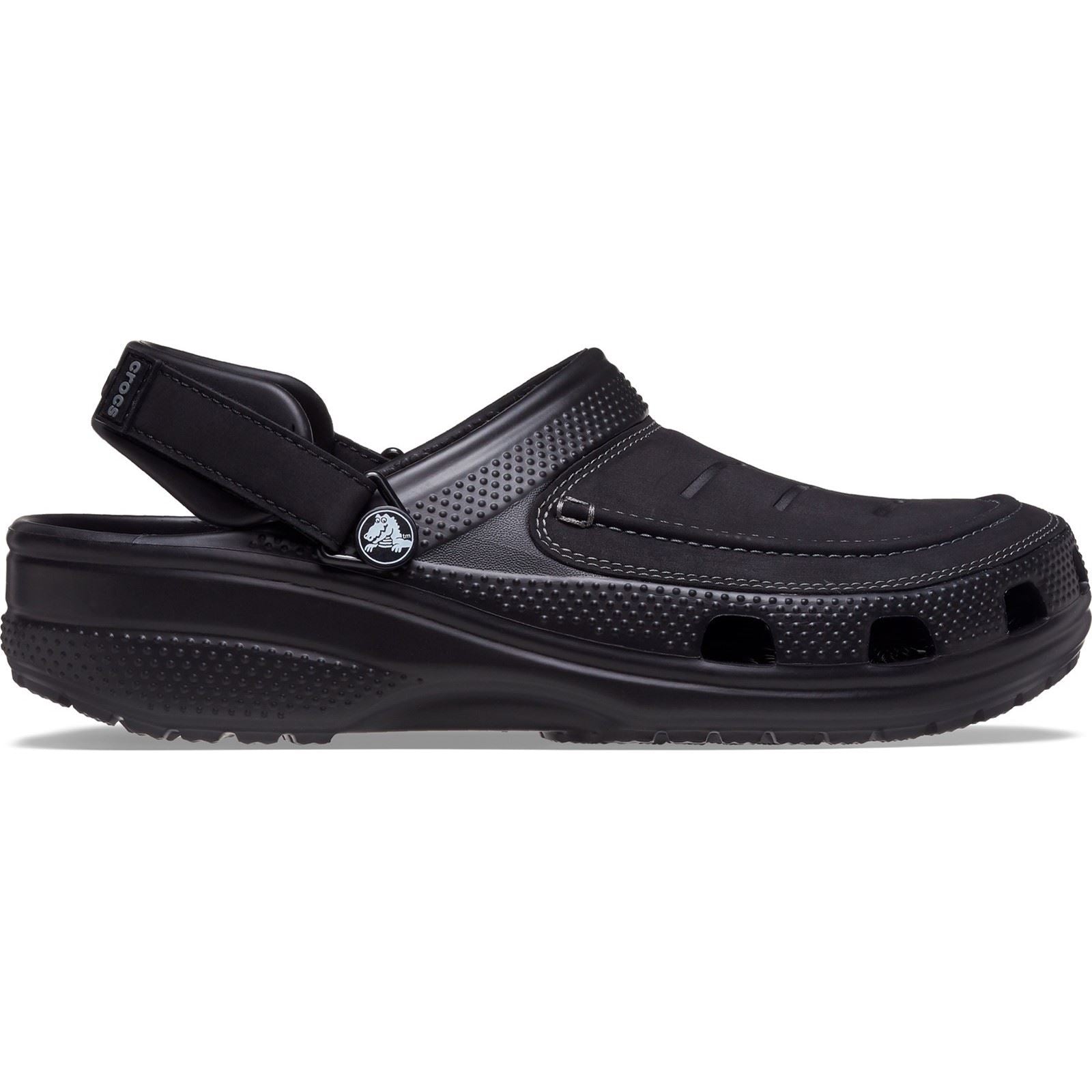 Crocs Yukon Vista II Herren Clogs Aus Synthetik In Schwarz/Schiefergrau