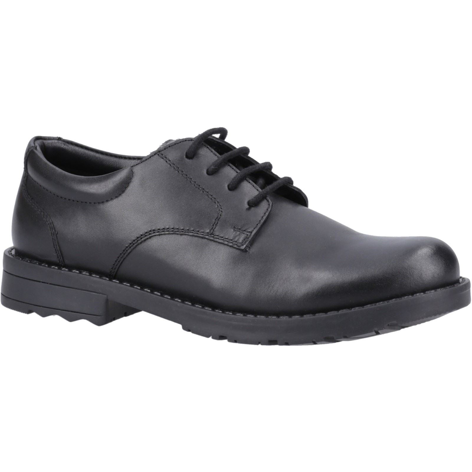 Hush Puppies Bruno Junior Lederschuhe In Schwarz Für Jungen