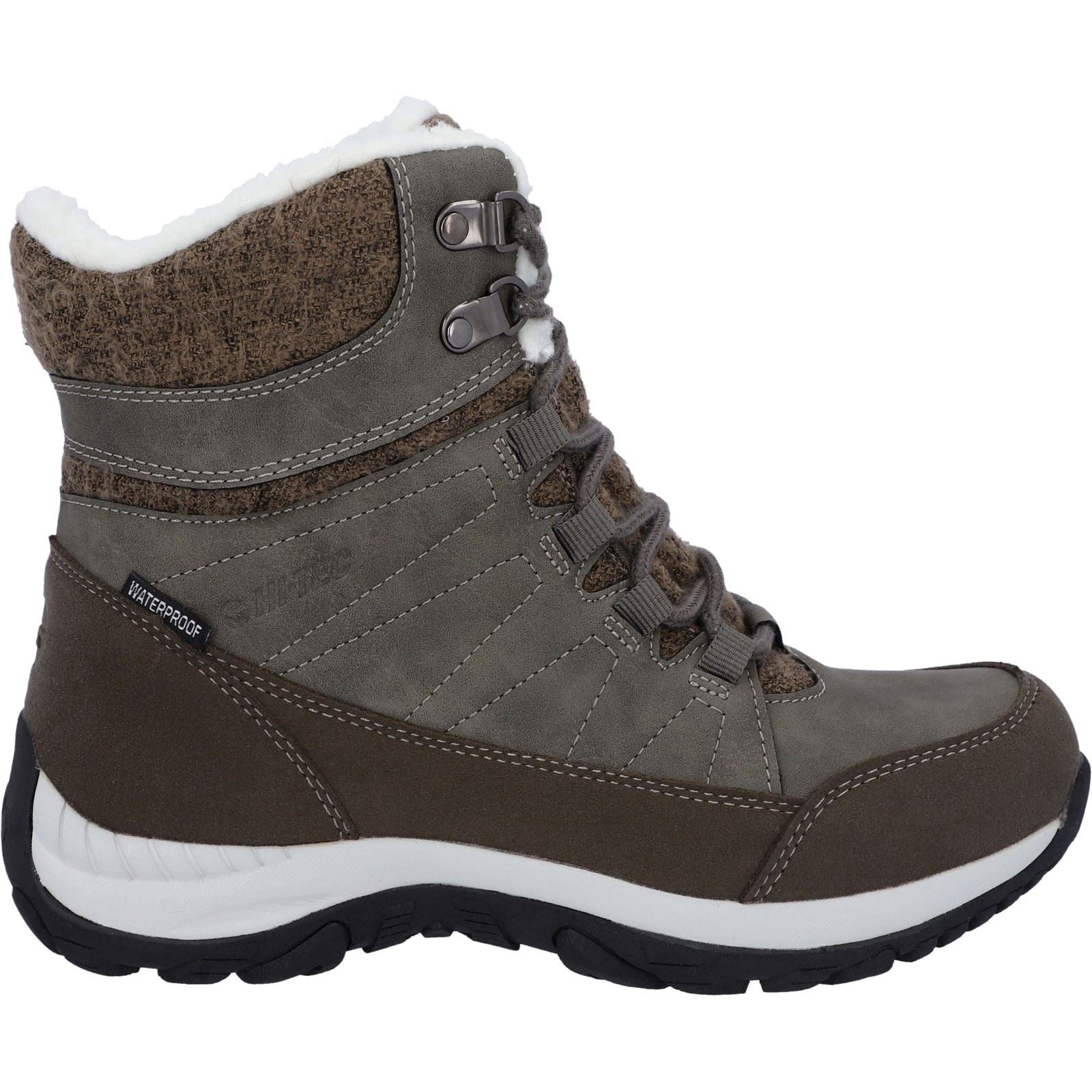 Hi-Tec Riva Mid Damen Wanderschuhe in Beige