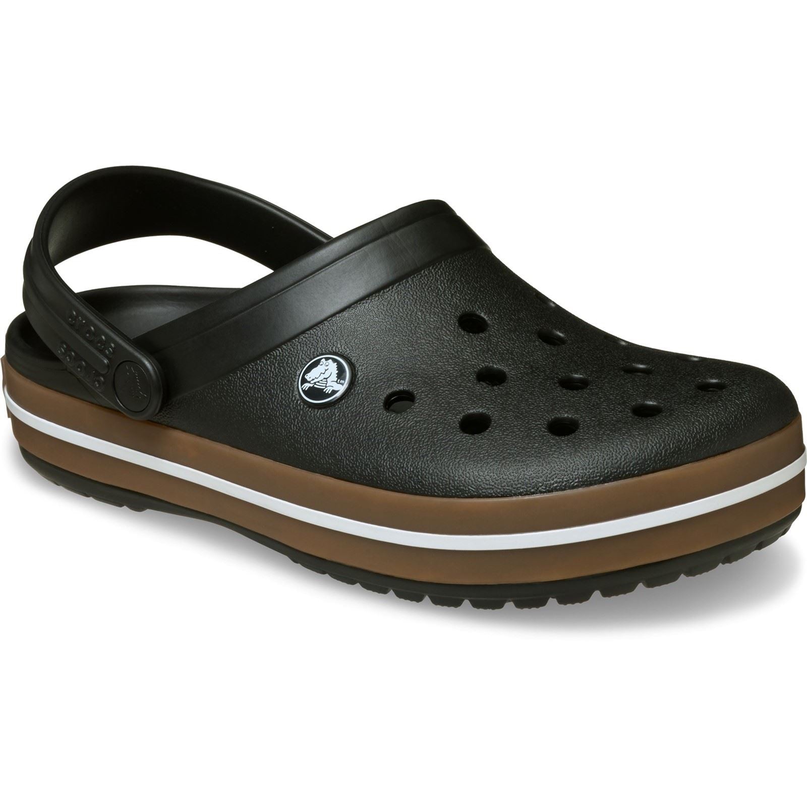 Crocs Crocband Gum Eva Herren Schwarze Clogs