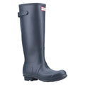 Hunter Original Tall Back Adjustable Gummistiefel Für Damen In Marineblau