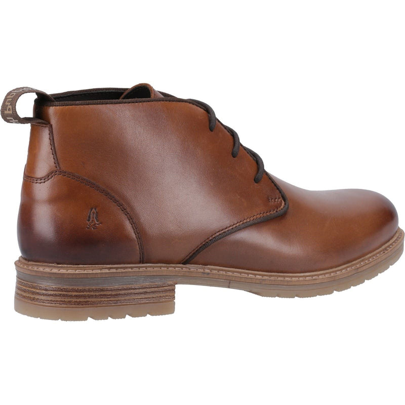 Hush Puppies Ricky Leder Herren Stiefeletten in Tan