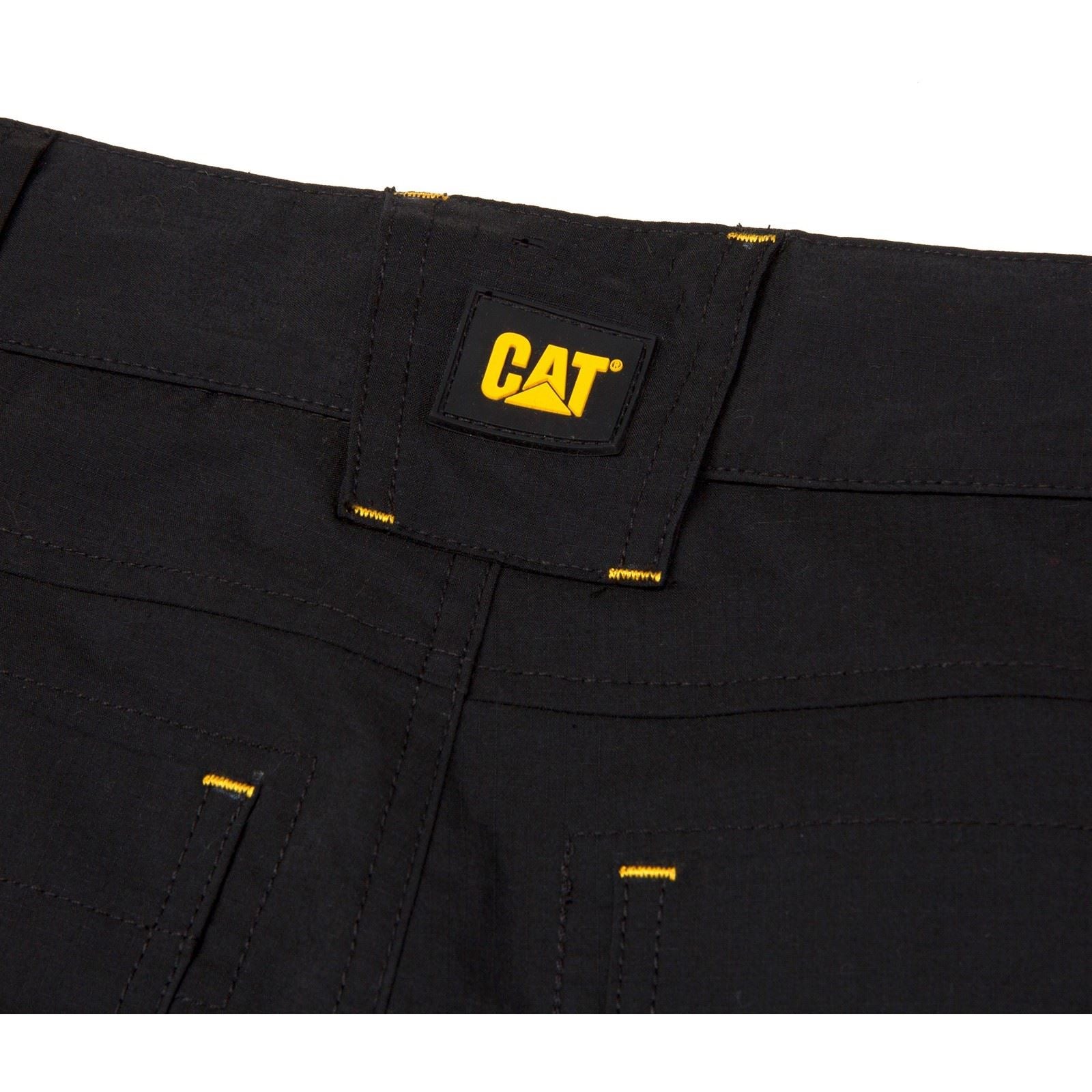 Caterpillar Nexus Knee Pocket Stretch Baumwoll Herren Schwarze Farbe Outdoor Hosen