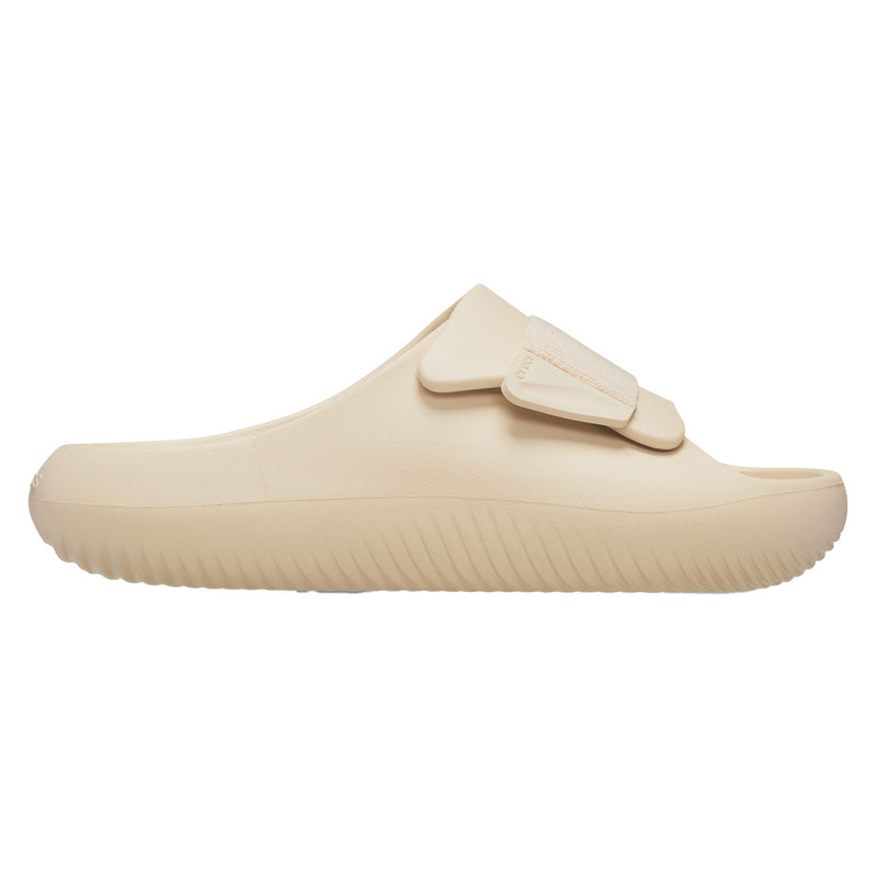 Crocs Mellow Luxe Slide Thermoplastische Shiitake-Sandalen
