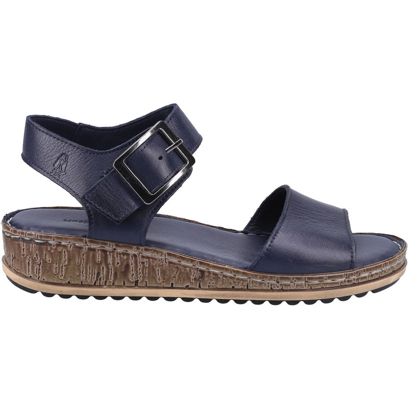 Hush Puppies Ellie Damen Sandalen Aus Leder In Marineblau