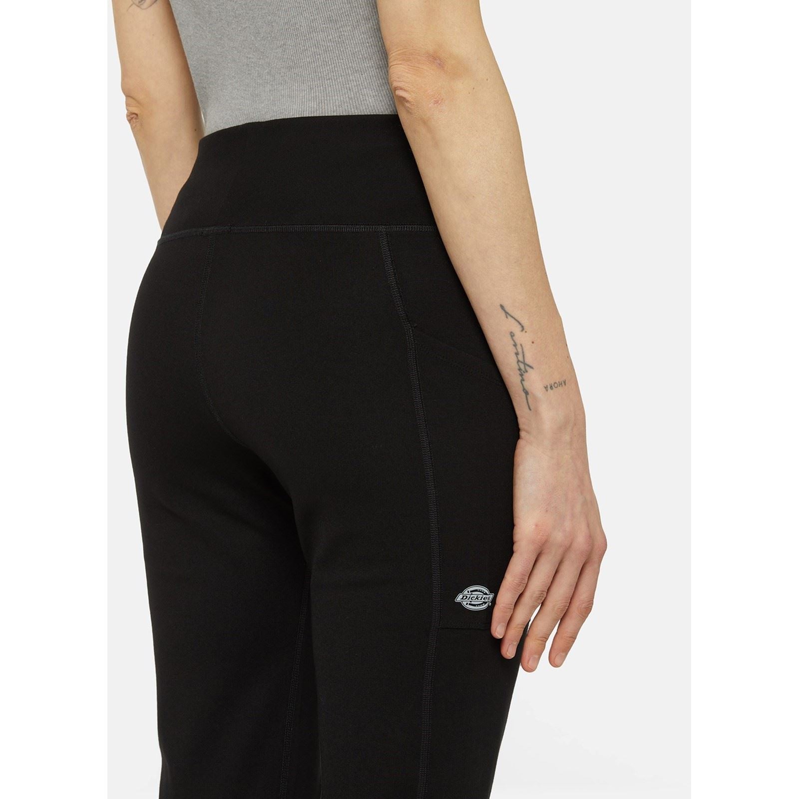 Dickies Double Pocket Legging Viskose Damen Schwarze Outdoor Hosen