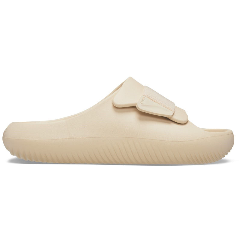 Crocs Mellow Luxe Slide Thermoplastische Shiitake-Sandalen