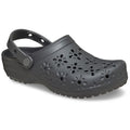 Crocs Classic Floral Cut Out Thermoplastische Schwarze Farbe Sand Clogs