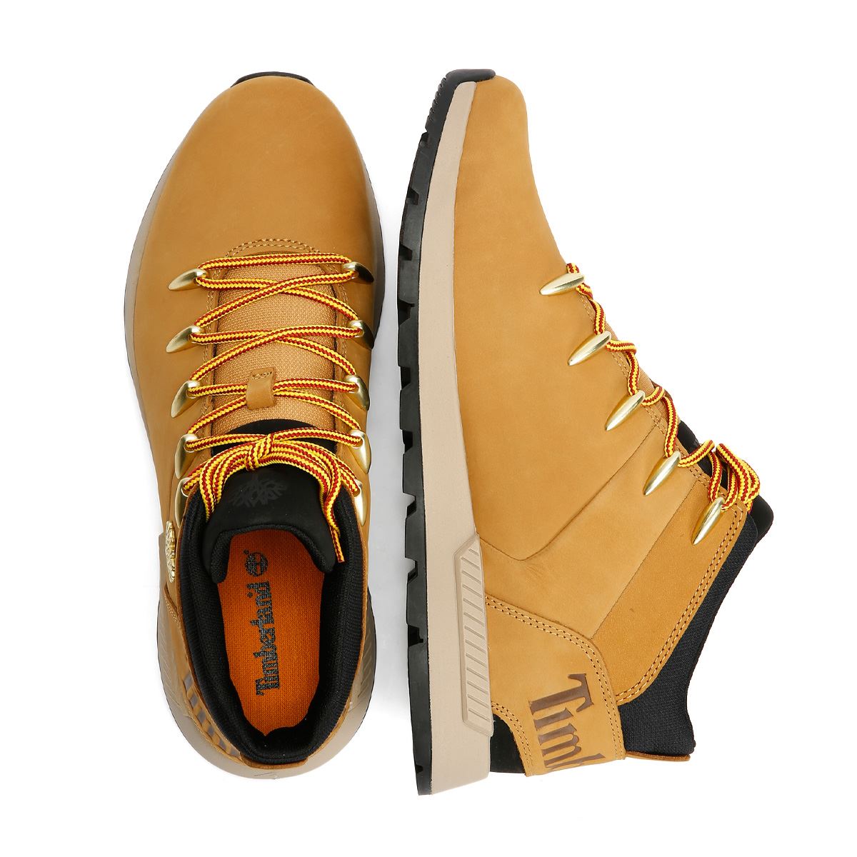 Timberland Sprint Trekker Leder Herren Gelbe Sneaker