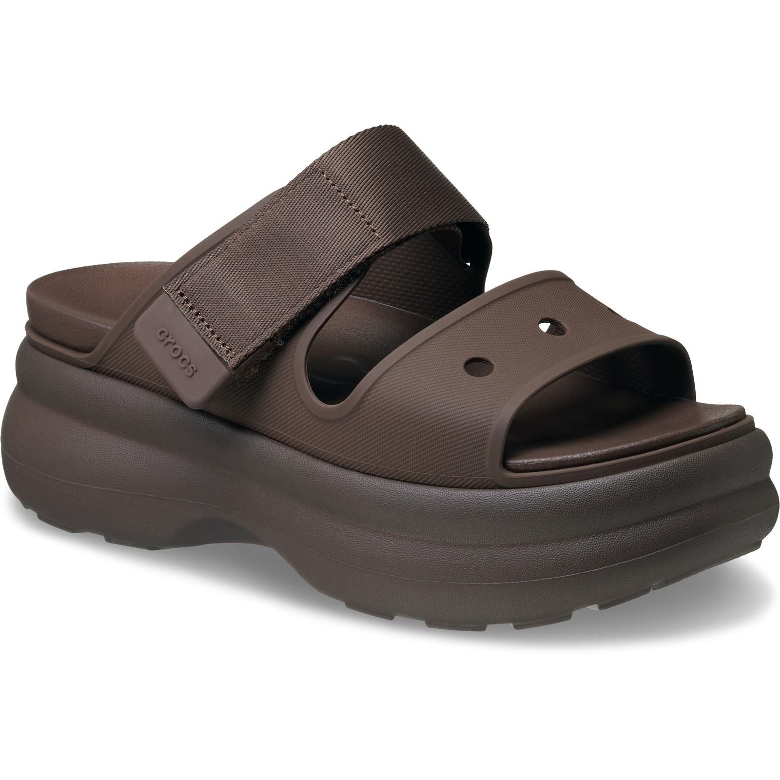 Crocs Soho Two Strap Eva Damen Kaffee Sandalen