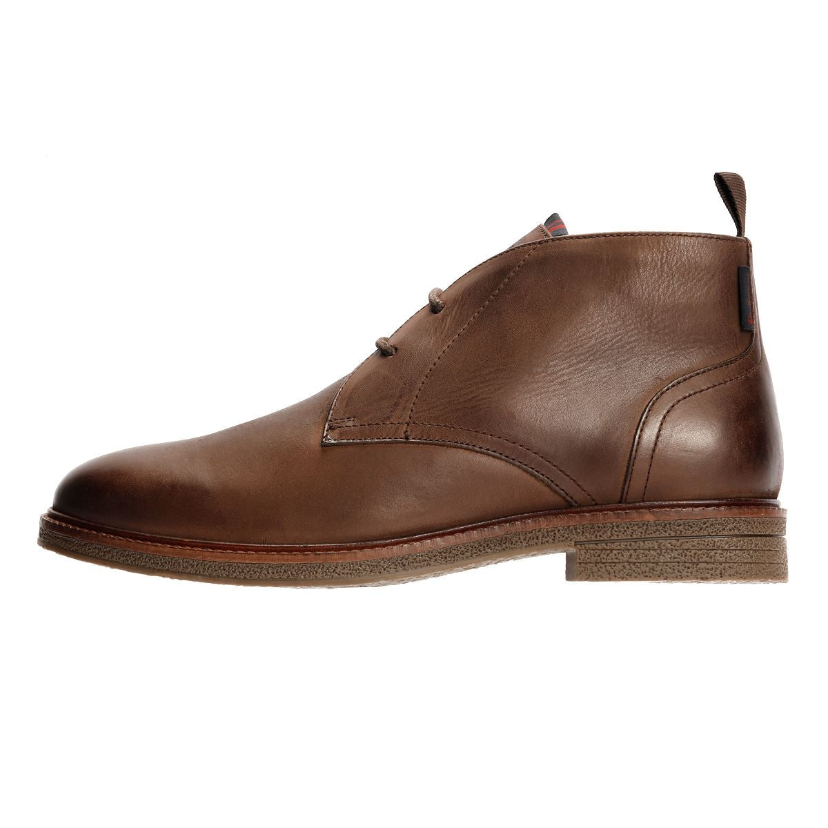 Ben Sherman Walker Chukka Leder Herren Braune Stiefel