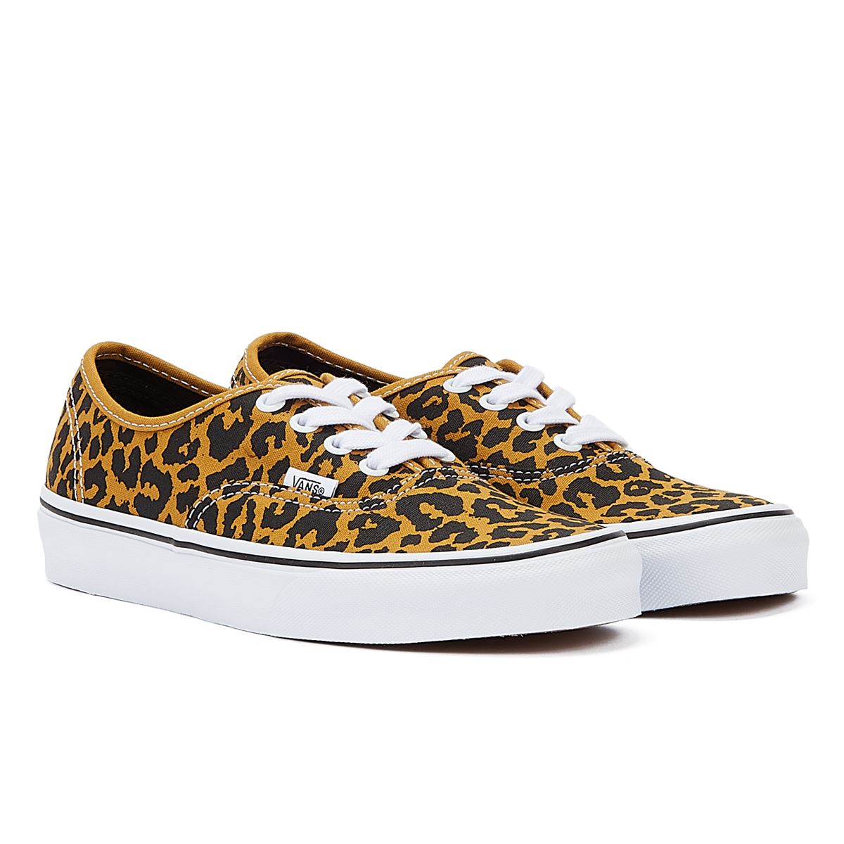 Vans Authentic Leopard Damen Braun Trainer