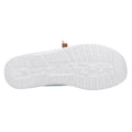 HEYDUDE Wendy Heathered Slub Tropical Damenblaue Mokassins