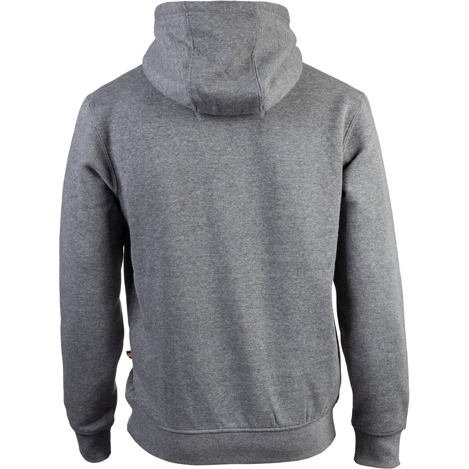 Caterpillar Trademark Baumwoll Herren Graues Kapuzensweatshirt