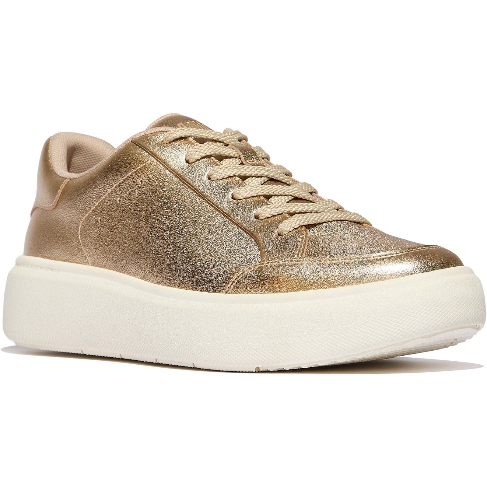 Fitflop RTG Leder Damen Platino Sneaker