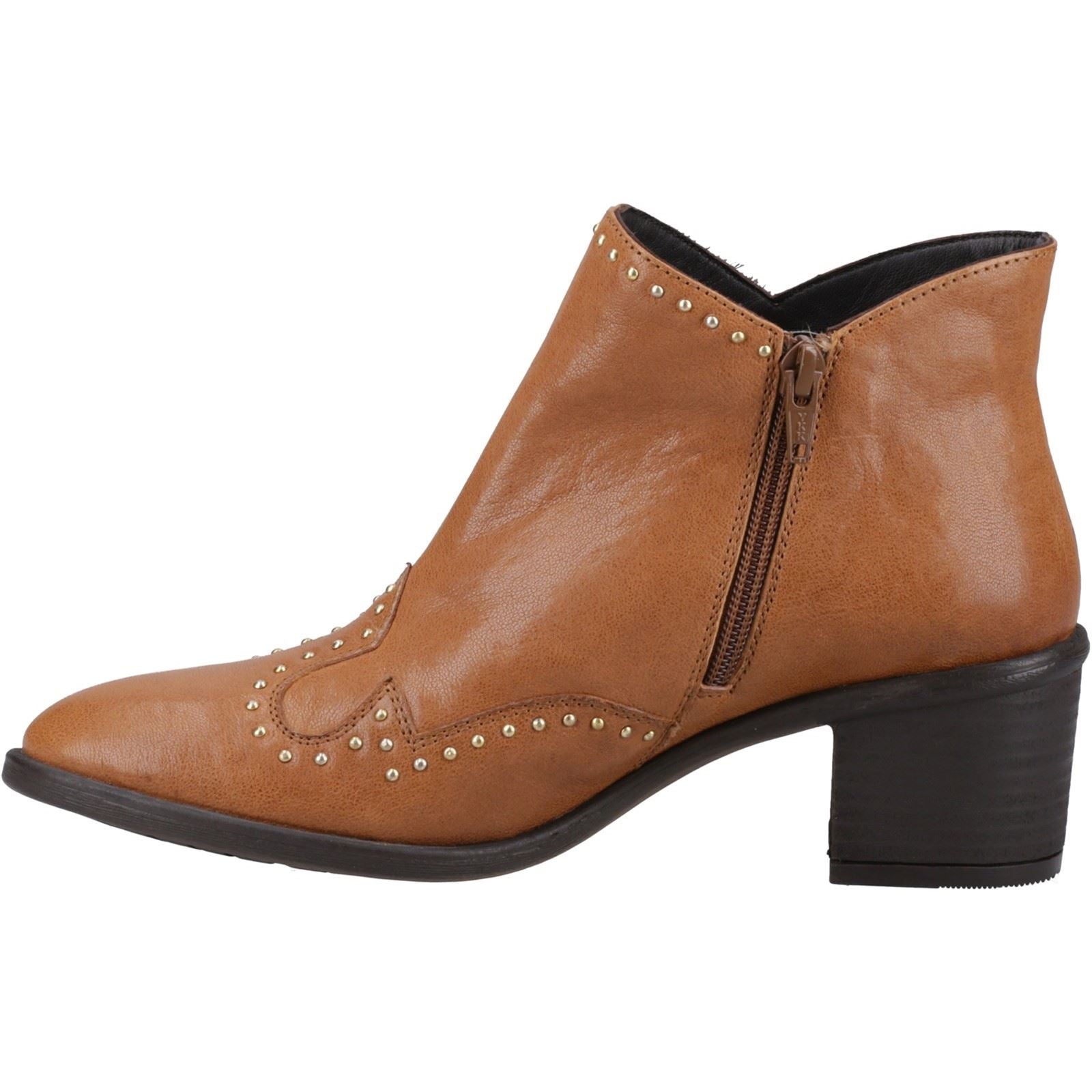 Hush Puppies Waverly Damen Stiefel aus Leder in Tan