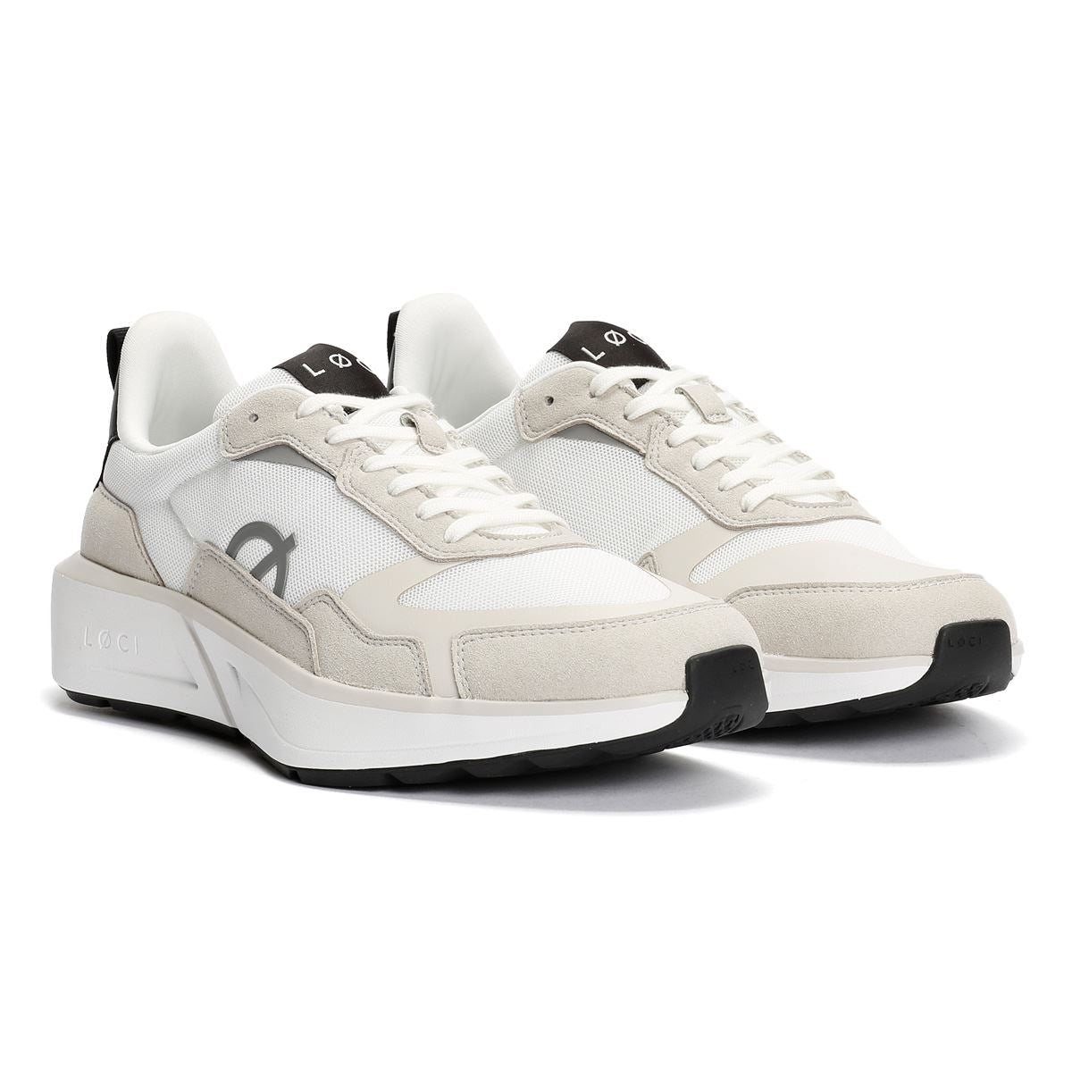 LØCI FLØ Plastik Weiße Sneakers