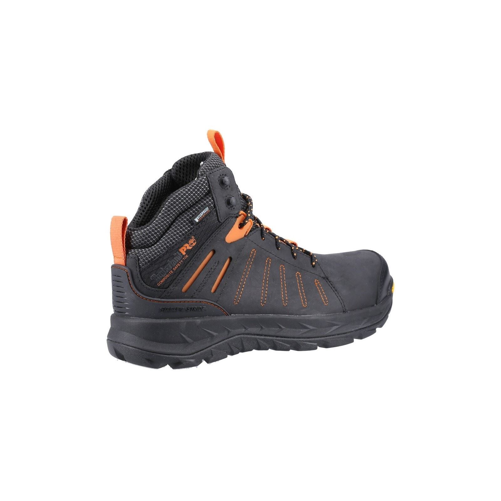 Timberland Pro Trailwind Leder Schwarze Farbe Sicherheitsstiefel