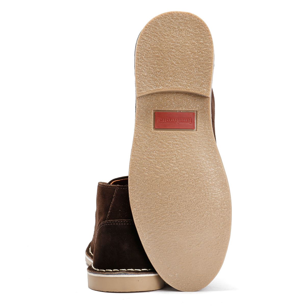 Lambretta Chiswick Wildleder Herren Braune Stiefel