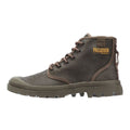 Palladium Pampa Hi Wax Leinwand Braune Stiefel