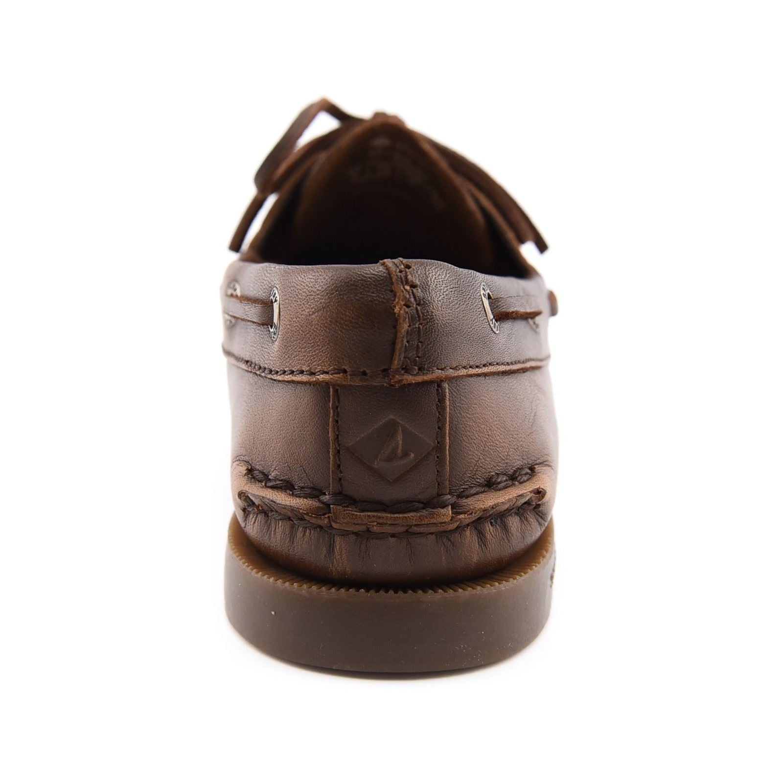 Sperry Authentic 2 Eye Boat Leder Damen Mittelbraune Bootsschuhe