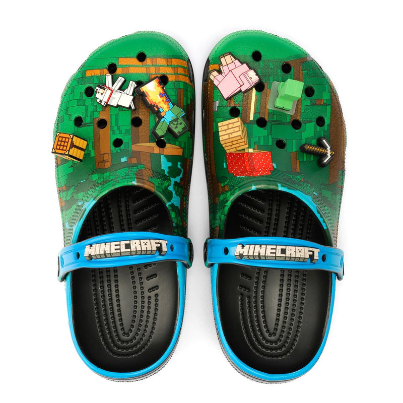 Crocs Minecraft Classic Grüne Sandalen