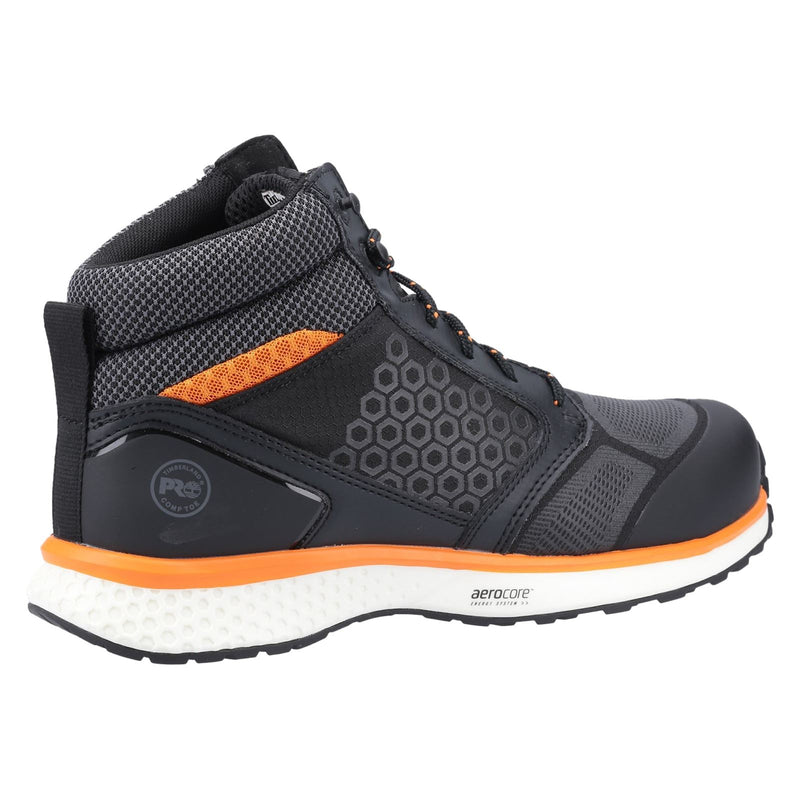 Timberland Pro Reaxion Mid Synthetic Schwarz/Orange Sicherheitsstiefel