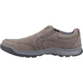 Hush Puppies Jasper Herren Mokassins Aus Grauem Nubukleder